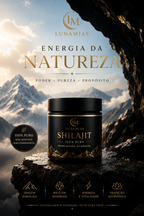 Shilajit 100% Puro do Himalaia